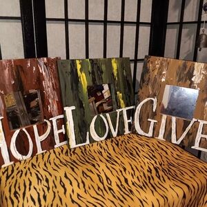 Handmade Decorative Wall Mirrors with Inspirational Words